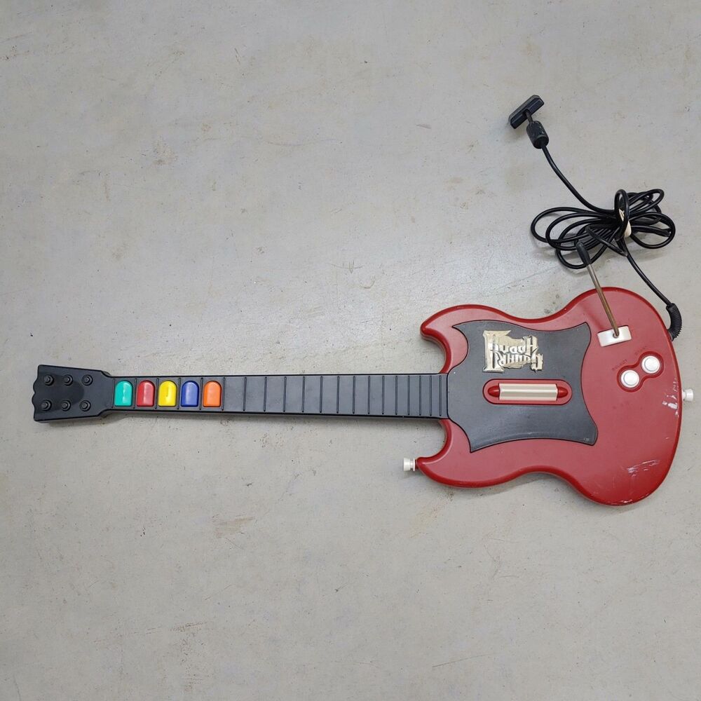 Guitar Hero Gibson SGPlayStation 2 PS2 PSLGHWired Red Octane NO WHAMMY SPRING